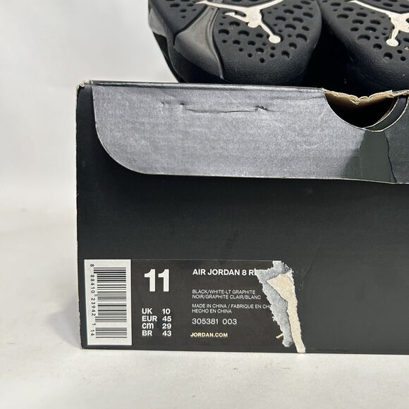 Nike Shoes Air Jordan 8 Retro VIII “Chrome” 2024 - Picture 8 of 9